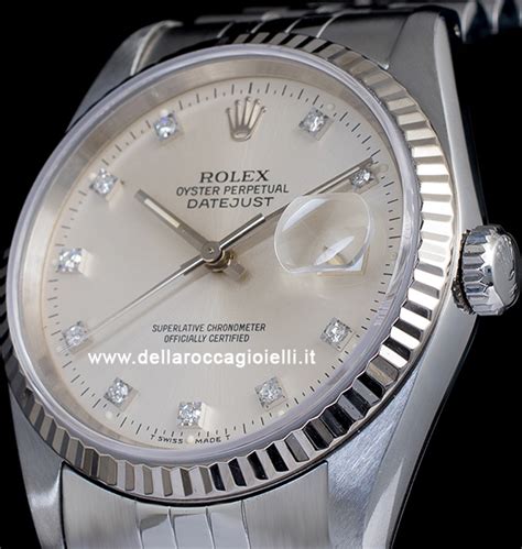 prezzo rolex argento|Rolex Datejust 36 Argento Jubilee 16234 Silver Lining .